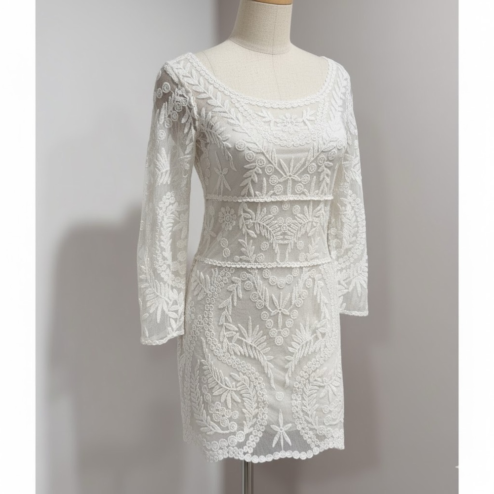 Express Elegant Lace Dress